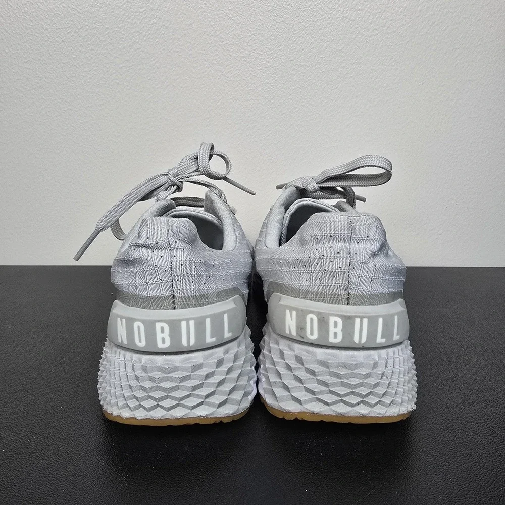 NOBULL Shoes Mens‎ 7.5 Gray Allday Ripstop Running Train Gym Workout Performance